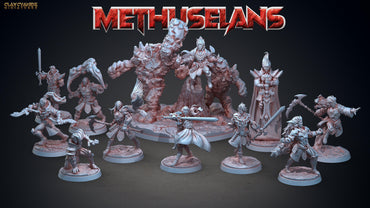 3D Printed Clay Cyanide Methuselans Vampires Tribes Factions Ragnarok D&D (Online Only)
