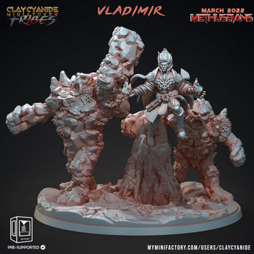 3D Printed Clay Cyanide Methuselans Vampires Tribes Factions Ragnarok D&D (Online Only)