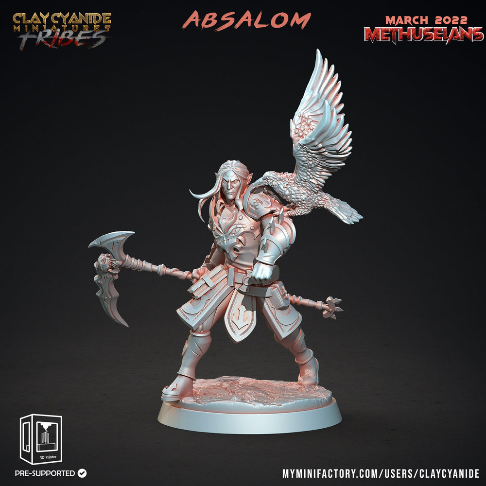 3D Printed Clay Cyanide Methuselans Vampires Tribes Factions Ragnarok D&D (Online Only)