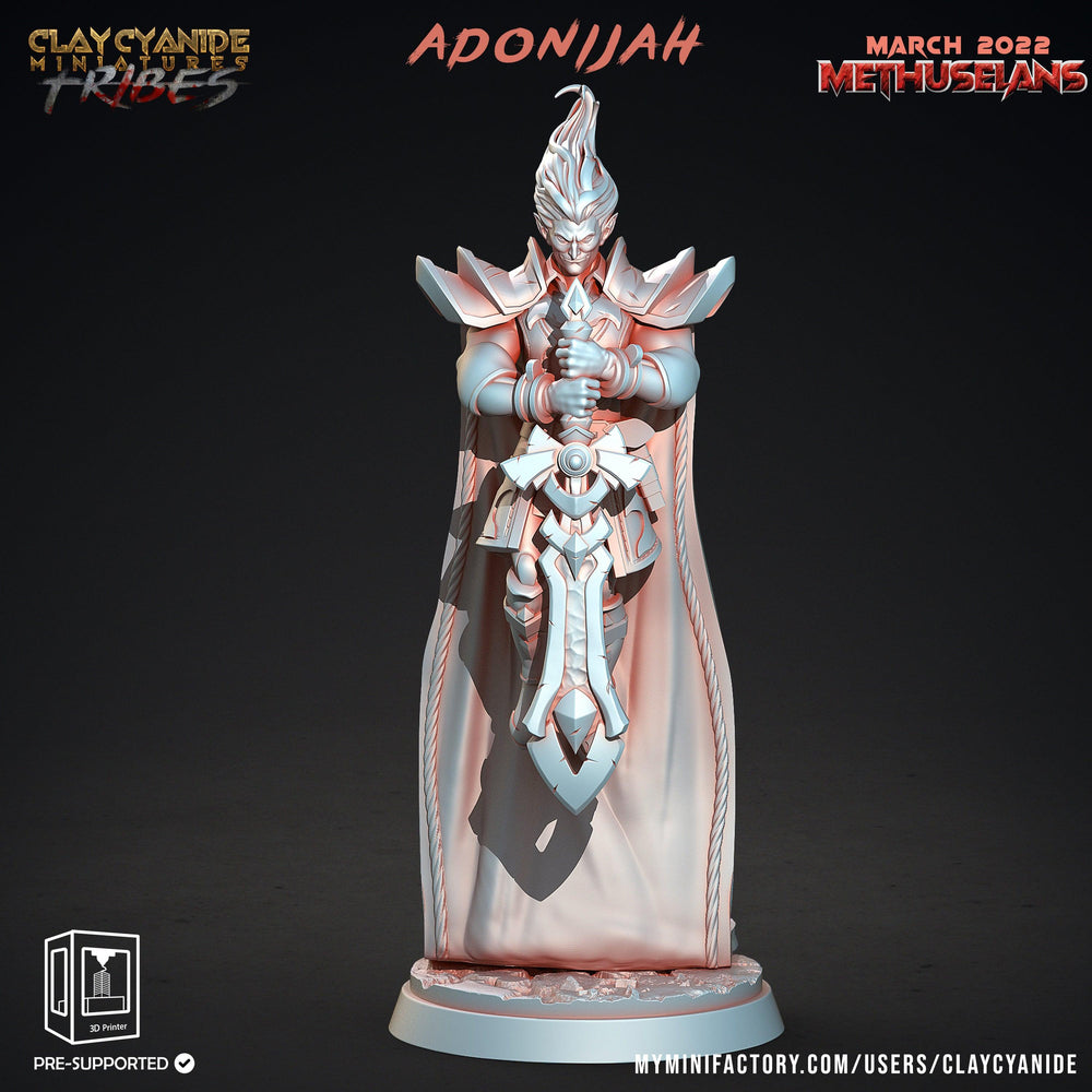 3D Printed Clay Cyanide Methuselans Vampires Tribes Factions Ragnarok D&D (Online Only)