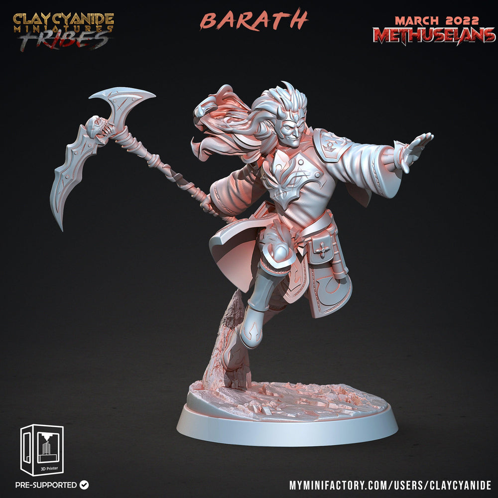 3D Printed Clay Cyanide Methuselans Vampires Tribes Factions Ragnarok D&D (Online Only)