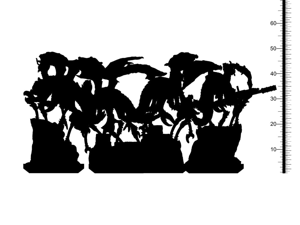 3D Printed Clay Cyanide Mi-go Great Old Gods Ragnarok D&D (Online Only)