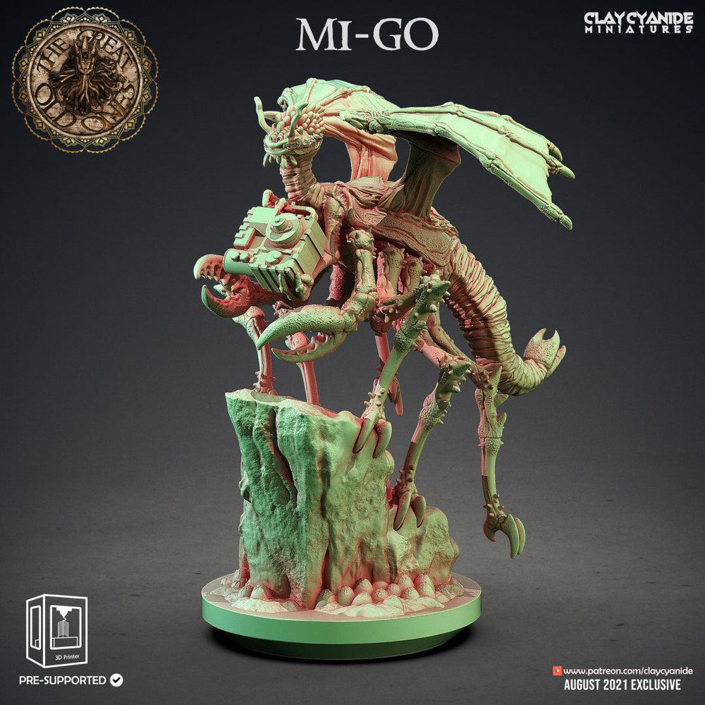 3D Printed Clay Cyanide Mi-go Great Old Gods Ragnarok D&D (Online Only)