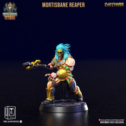 3D Printed Clay Cyanide Mortisbane Reaper Set Mortisbane Titans Set 28 32 mm D&D (Online Only)