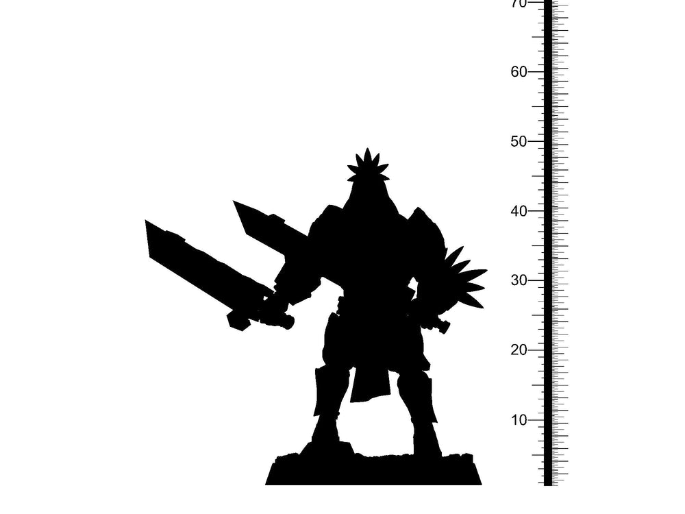 3D Printed Clay Cyanide Mortisbane Reaper Set Mortisbane Titans Set 28 32 mm D&D (Online Only)