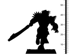 3D Printed Clay Cyanide Mortisbane Reaper Set Mortisbane Titans Set 28 32 mm D&D (Online Only)