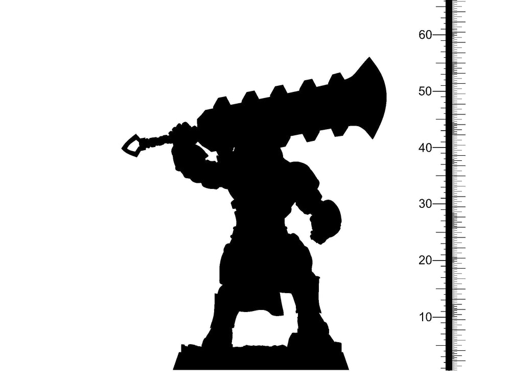 3D Printed Clay Cyanide Mortisbane Reaper Set Mortisbane Titans Set 28 32 mm D&D (Online Only)