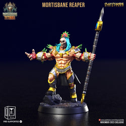 3D Printed Clay Cyanide Mortisbane Reaper Set Mortisbane Titans Set 28 32 mm D&D (Online Only)