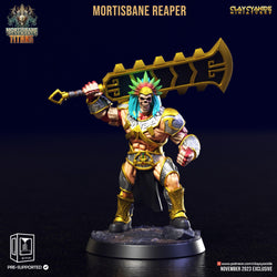 3D Printed Clay Cyanide Mortisbane Reaper Set Mortisbane Titans Set 28 32 mm D&D (Online Only)