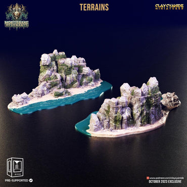 3D Printed Clay Cyanide Mortisbane Terrains Mortisbane Revenants 28 32 mm D&D (Online Only)
