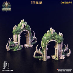3D Printed Clay Cyanide Mortisbane Terrains Mortisbane Revenants 28 32 mm D&D (Online Only)