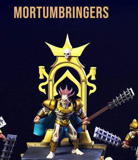 3D Printed Clay Cyanide Mortumbringers Mortisbane Revenants 28 32 mm D&D (Online Only)