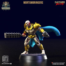 3D Printed Clay Cyanide Mortumbringers Mortisbane Revenants 28 32 mm D&D (Online Only)