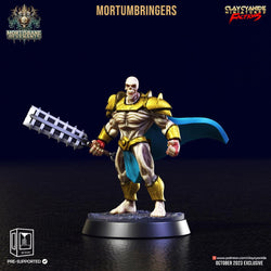 3D Printed Clay Cyanide Mortumbringers Mortisbane Revenants 28 32 mm D&D (Online Only)
