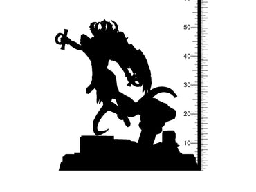 3D Printed Clay Cyanide Mystery Babylon - Inanna 28mm 32mm D&D (Online Only)