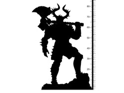 3D Printed Clay Cyanide Mystery Babylon - Marduk 28mm 32mm D&D (Online Only)