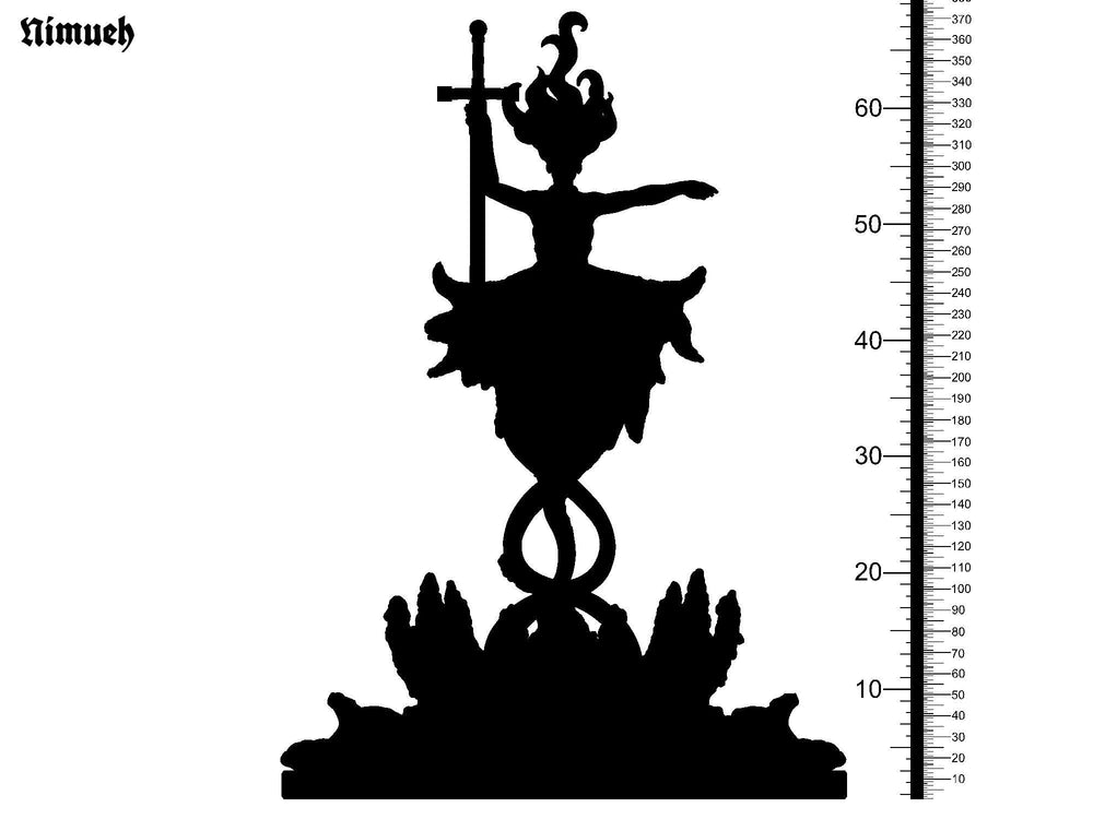 3D Printed Clay Cyanide Nimueh, Lady of the Lake The Legend of King Arthur Ragnarok D&D (Online Only)