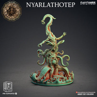 3D Printed Clay Cyanide Nyarlathotep Great Old Gods Ragnarok D&D (Online Only)