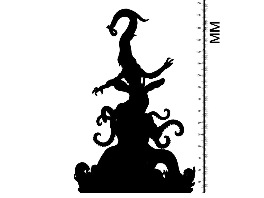 3D Printed Clay Cyanide Nyarlathotep Great Old Gods Ragnarok D&D (Online Only)