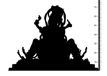 3D Printed Clay Cyanide Papatuanuku Maori Mythos 28mm-32mm Ragnarok D&D (Online Only)