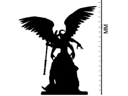 3D Printed Clay Cyanide Pazuzu Wrath of Gods Ragnarok D&D (Online Only)