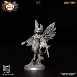 3D Printed Clay Cyanide Peri Kingdom of Persia 28 32 mm D&D (Online Only)