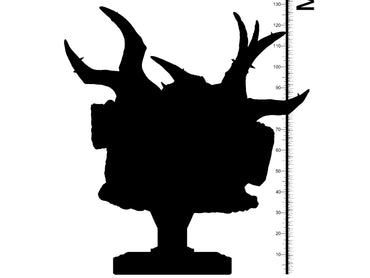 3D Printed Clay Cyanide Plague Golem Bust Wrath of Gods Ragnarok D&D (Online Only)