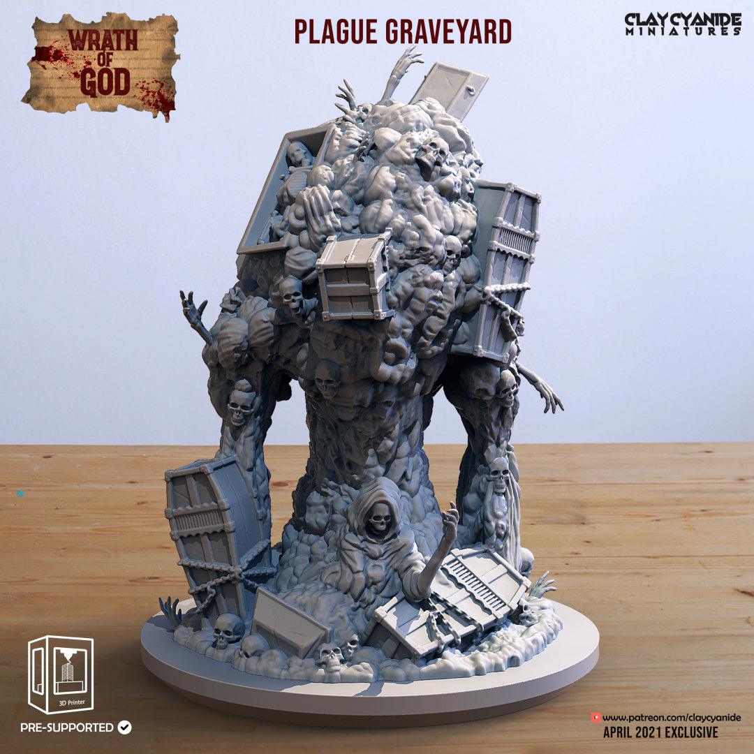 3D Printed Clay Cyanide Plague Graveyard Wrath of Gods Ragnarok D&D (Online Only)