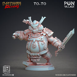 3D Printed Clay Cyanide Pon Village Pandas Tribes Factions Ragnarok D&D (Online Only)