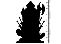 3D Printed Clay Cyanide Princess of Hell Ragnarok D&D (Online Only)