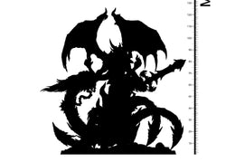 3D Printed Clay Cyanide Princess of Hell Ragnarok D&D (Online Only)