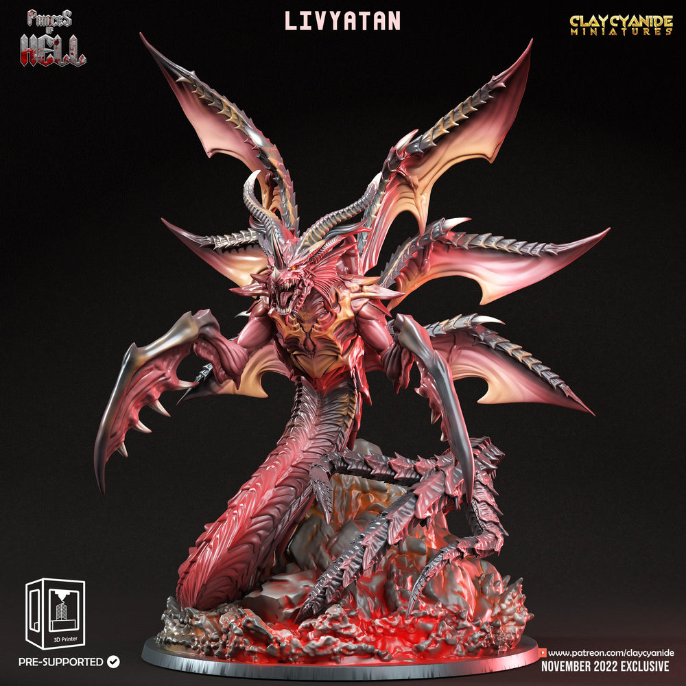 3D Printed Clay Cyanide Princess of Hell Ragnarok D&D (Online Only)