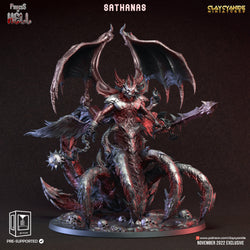 3D Printed Clay Cyanide Princess of Hell Ragnarok D&D (Online Only)