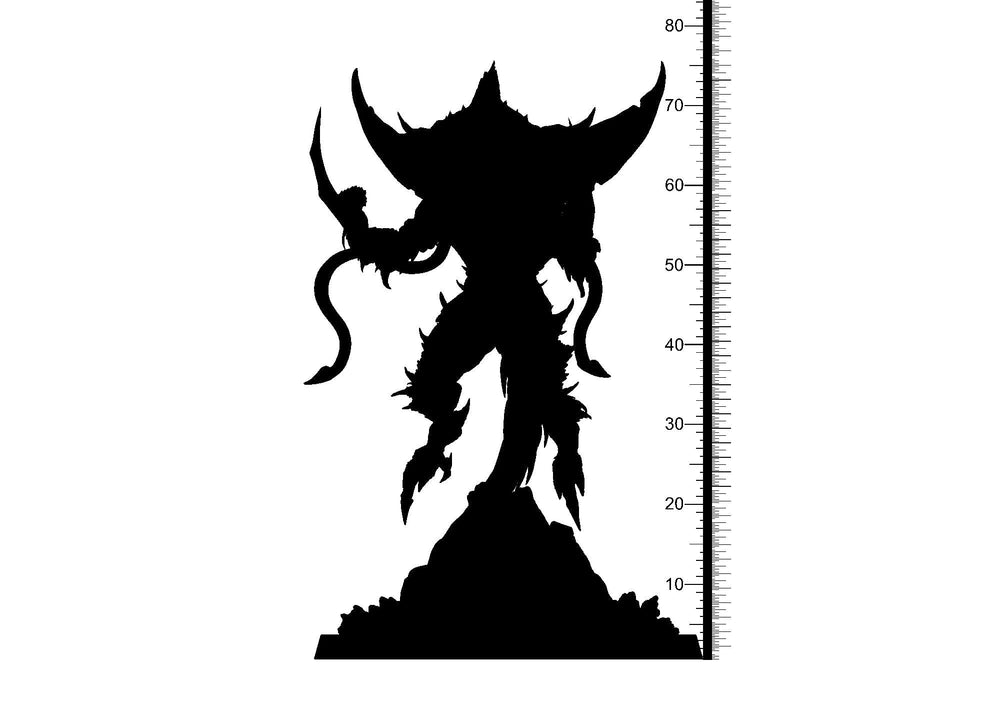 3D Printed Clay Cyanide Punga Maori Mythos 28mm-32mm Ragnarok D&D (Online Only)