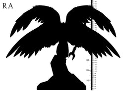 3D Printed Clay Cyanide Ra Egyptian Mythology 28 32 mm D&D (Online Only)