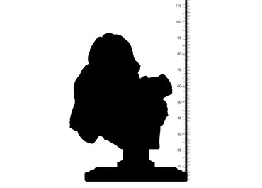 3D Printed Clay Cyanide Red Sonja Bust Hyborean Age Ragnarok D&D (Online Only)