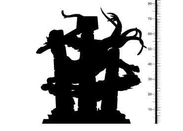 3D Printed Clay Cyanide Sagittarius Zodics 28mm-32mm Ragnarok D&D (Online Only)