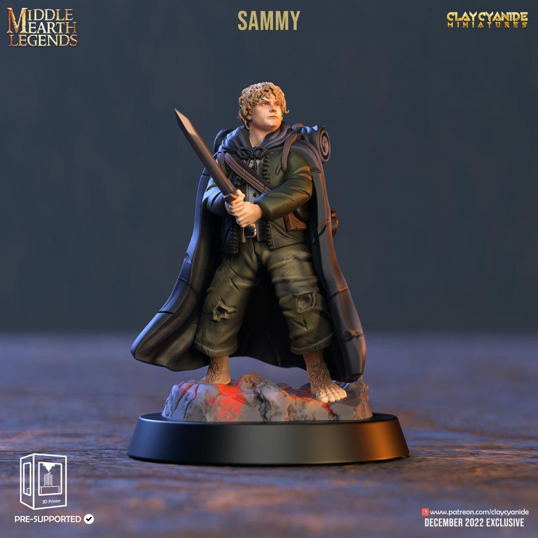 3D Printed Clay Cyanide Sammy Middle Earth Legends 28 32 mm D&D (Online Only)
