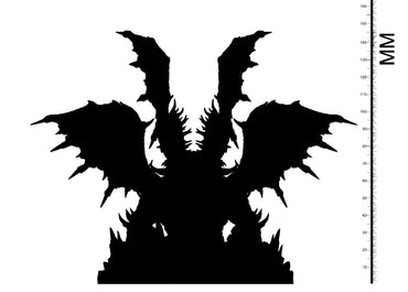 3D Printed Clay Cyanide Satan Devil 28mm-32mm Ragnarok D&D (Online Only)