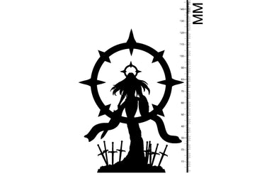 3D Printed Clay Cyanide Saule Baltic Religion 28mm-32mm Ragnarok D&D (Online Only)