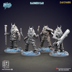 3D Printed Clay Cyanide Saumen Kar Inuit Religion Ragnarok D&D (Online Only)