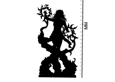 3D Printed Clay Cyanide Scarlet Witch 28mm-32mm Ragnarok D&D (Online Only)