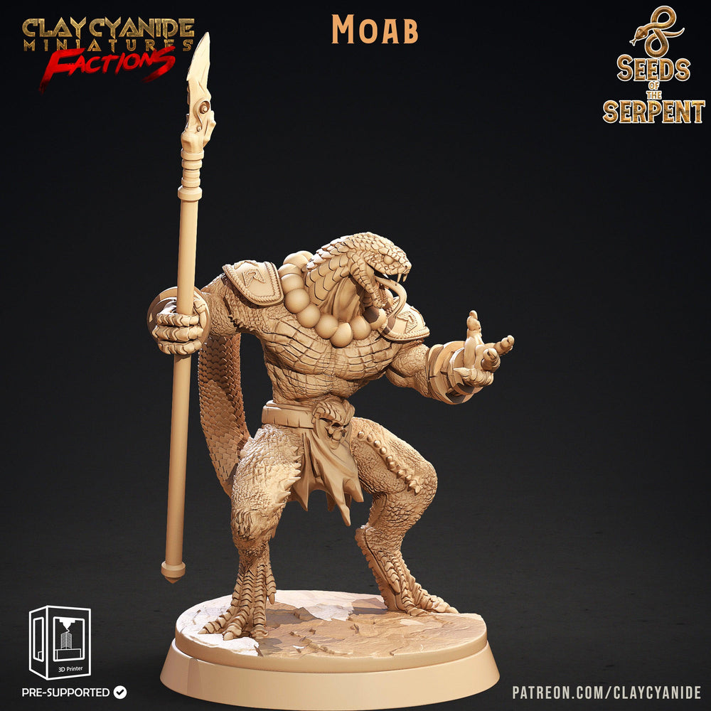 3D Printed Clay Cyanide Seeds of the Serpent Factions Tribes Wargrounds Ragnarok D&D (Online Only)