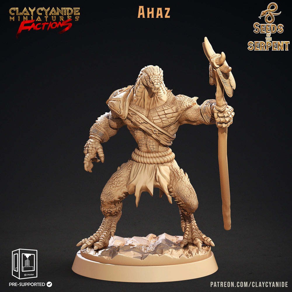 3D Printed Clay Cyanide Seeds of the Serpent Factions Tribes Wargrounds Ragnarok D&D (Online Only)