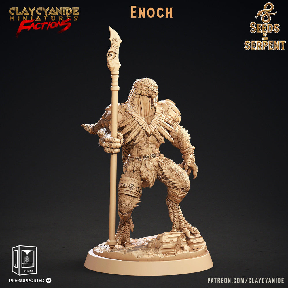 3D Printed Clay Cyanide Seeds of the Serpent Factions Tribes Wargrounds Ragnarok D&D (Online Only)