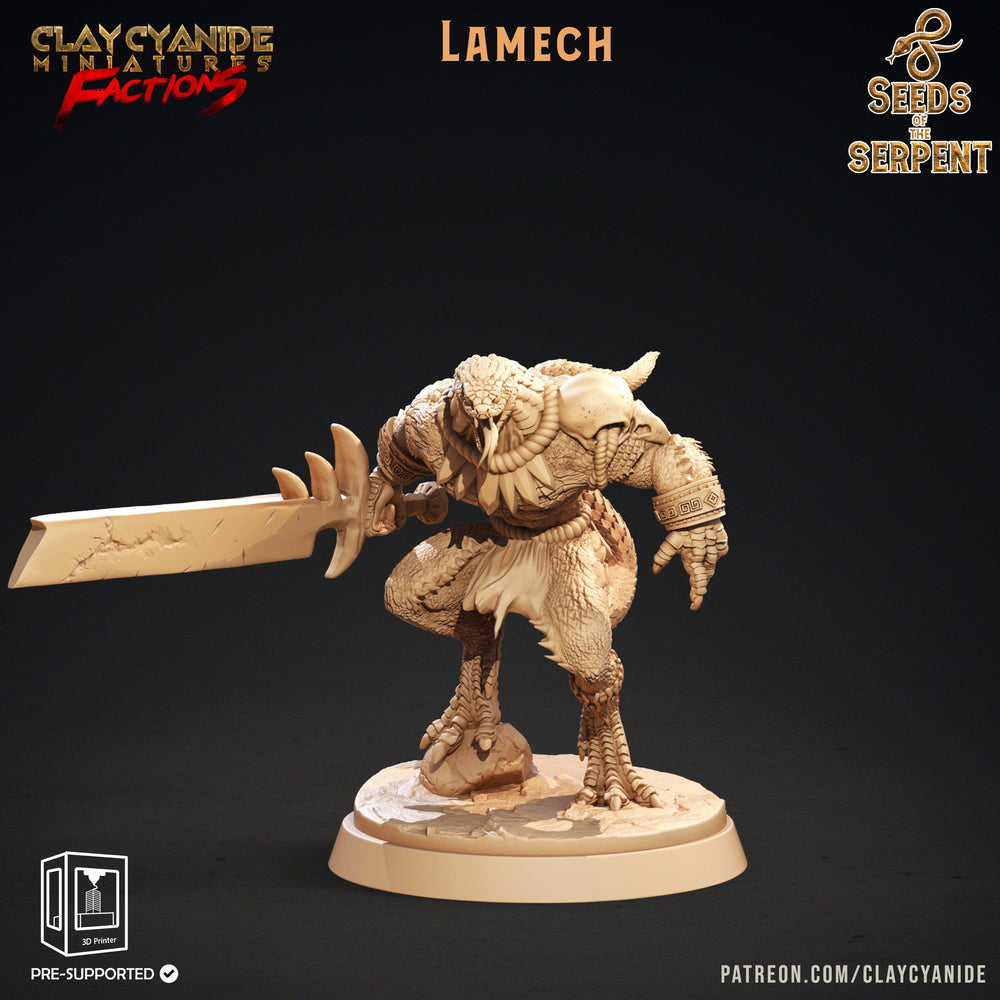 3D Printed Clay Cyanide Seeds of the Serpent Factions Tribes Wargrounds Ragnarok D&D (Online Only)