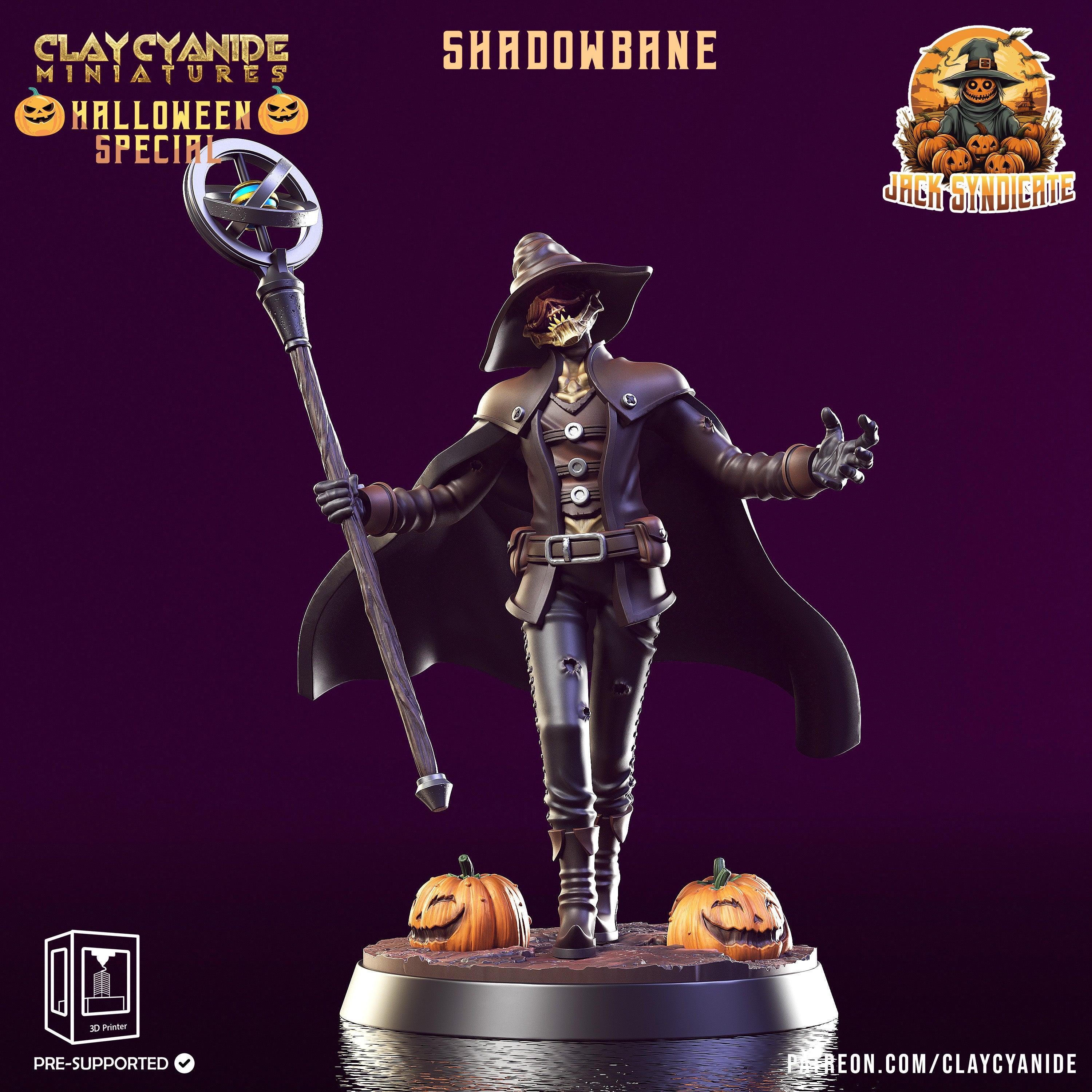 3D Printed Clay Cyanide Shadowbane The Jack Syndicate Set 28 32 mm D&D (Online Only)