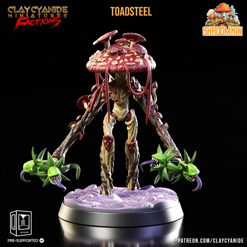 3D Printed Clay Cyanide Shroomkin Factions Tribes 28 32 mm D&D (Online Only)