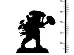 3D Printed Clay Cyanide Shroomkin Factions Tribes 28 32 mm D&D (Online Only)