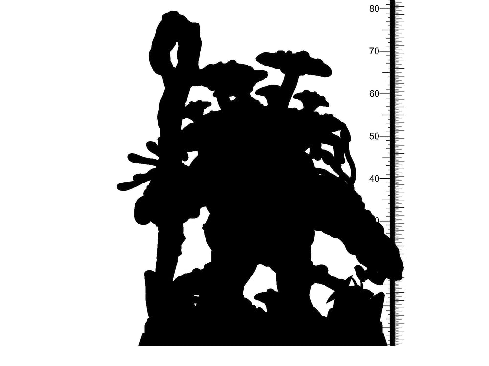 3D Printed Clay Cyanide Shroomkin Factions Tribes 28 32 mm D&D (Online Only)